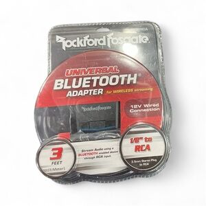Rockford Fosgate Bluetooth Adapter with Red Accents